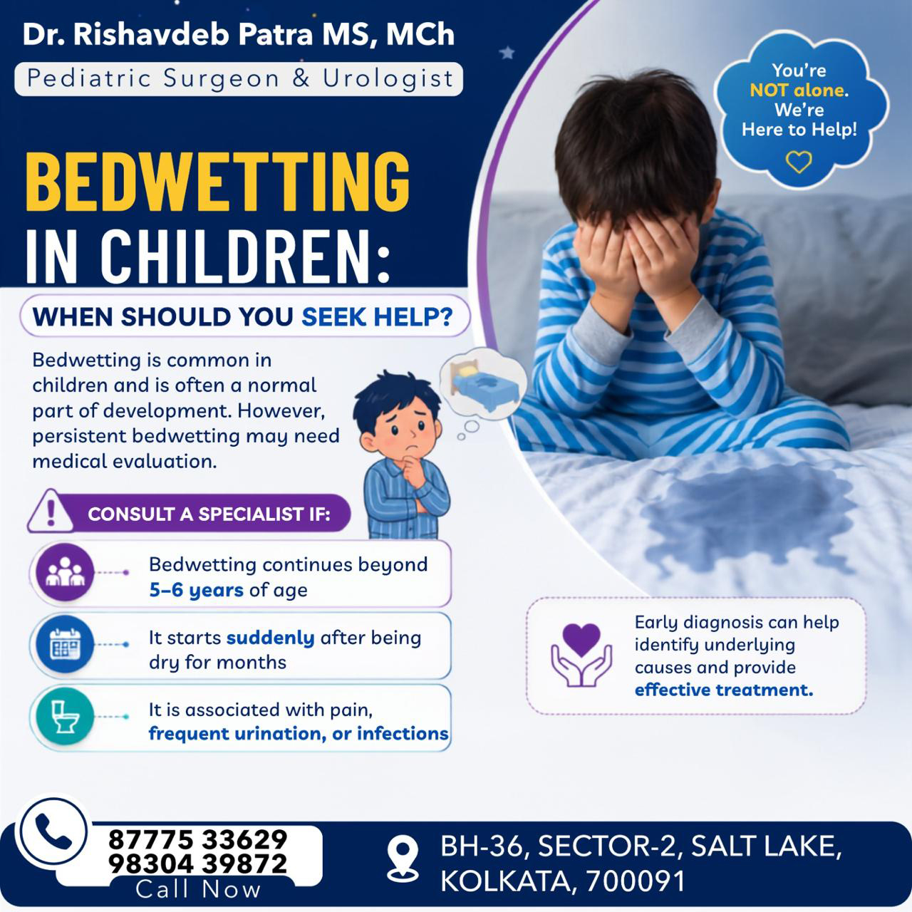 Bedwetting (Nocturnal Enuresis) Treatment in Children